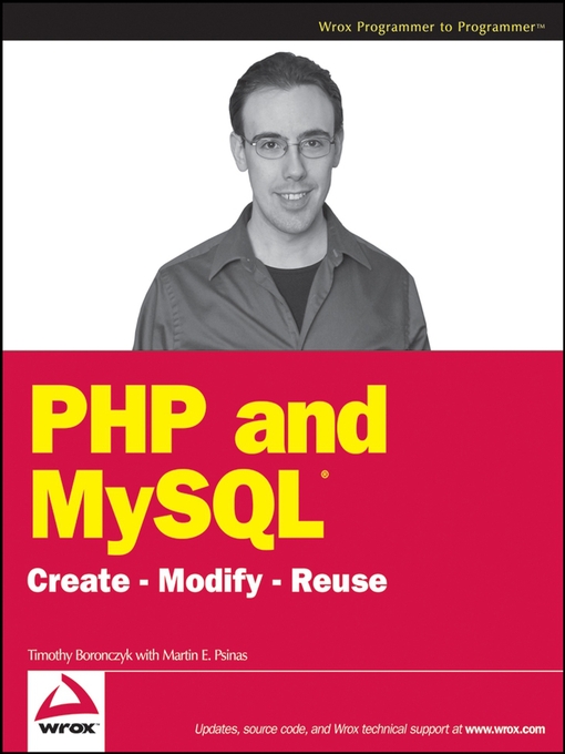 Title details for PHP and MySQL by Timothy Boronczyk - Available